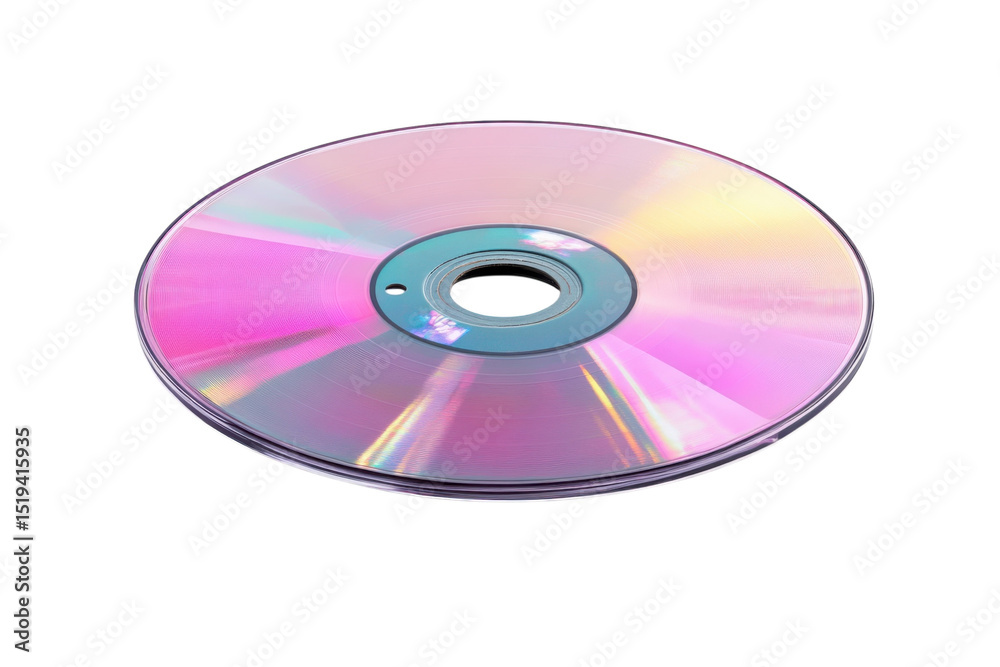 A compact disc on black back A compact disc on black back