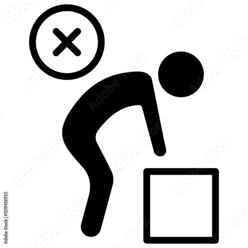 Lifting Hazard Icon