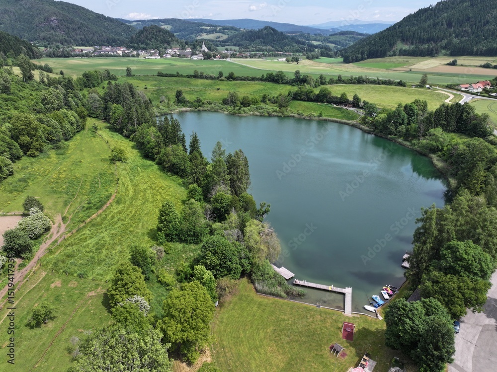 Fototapeta premium Kraig / Kraigersee 