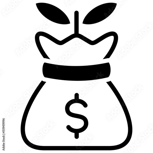 Growth Savings Icon