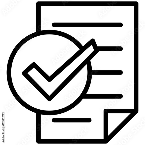 Complete Icon Outline