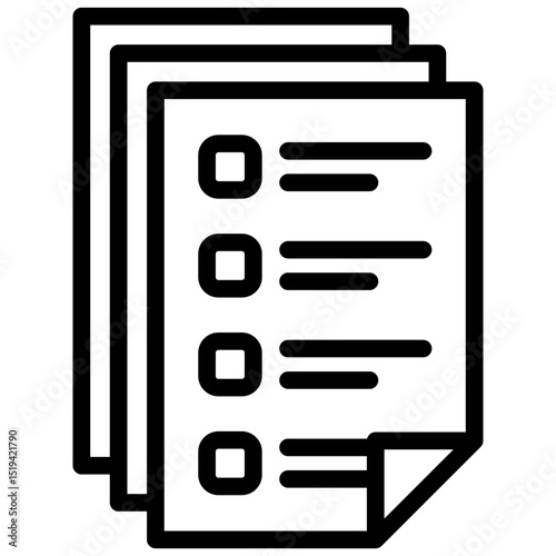 Task Icon Outline