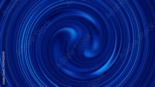 Mesmerizing spiral blue vortex animation video with dynamic and hypnotic visual effect for video backgrounds, motion illustration, presentations, backdrops design