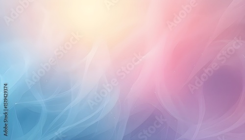 A soft pastel blended gradient background would look like a gentle, smooth transition of delicate colors