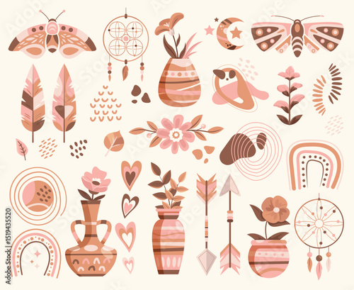 Bohemian Abstract Nature Original Set