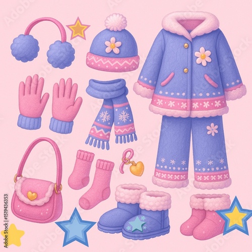 set of baby clothes