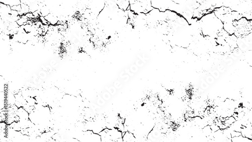 Texture soil dry crack vector grunge Ground cracks, surface isolated cracks ground for abstract transparent background