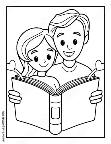beautiful valentine day vector illustration