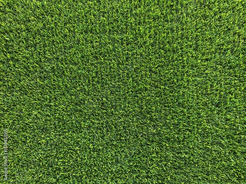 Vibrant Green Artificial Grass Texture Background