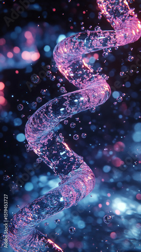 Close-up of splashing water with beautiful lighting, useful for nature articles and photography.