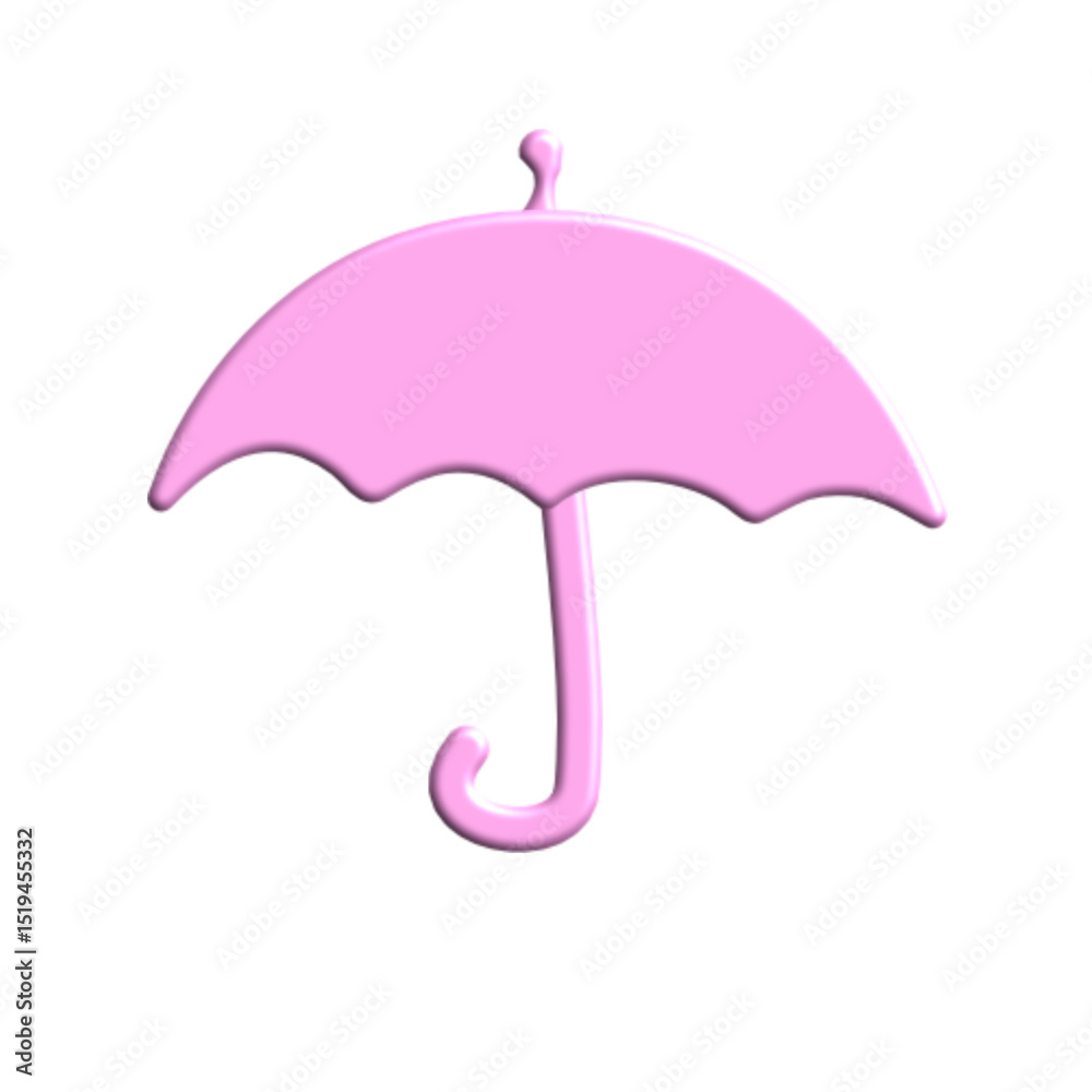 Umbrella colour icon Umbrella colour icon