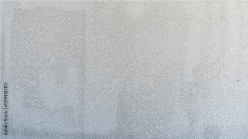 Grungy gray concrete wall with aged paper texture, a rough vintage surface design.