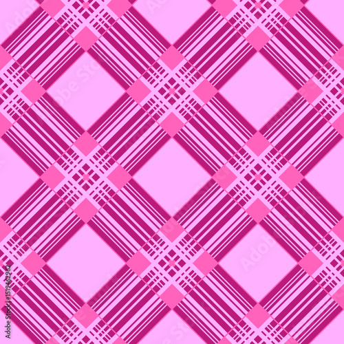 Vector - squares scottish style seamless pattern.
