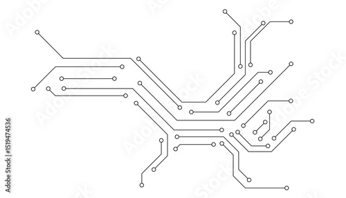 Abstract digital background with technology circuit board texture. Electronic motherboard illustration. Communication and engineering concept. 