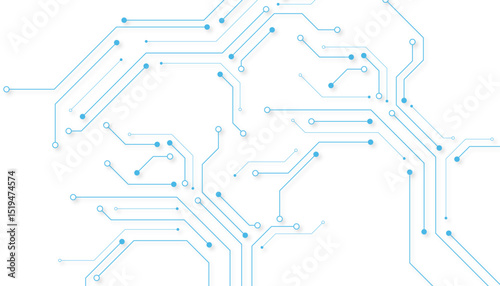 Electronics board. Circuit board electronic hi tech pattern. Vector abstract computer chip. Blue monochrome background.0