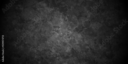 Black grunge abstract background.White dust and scratches on a black background. Distressed Rough Black cracked wall slate texture wall grunge backdrop rough background.	
