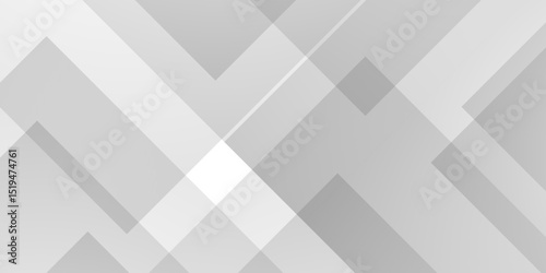 Minimal triangle geometric technology pattern. Abstract white square overlap background for card graphics design. abstract tech banner design. Modern graphic design.Abstract geometric business design.