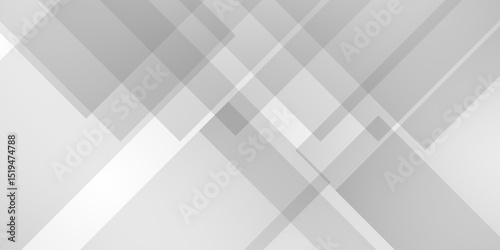 Minimal triangle geometric technology pattern. Abstract white square overlap background for card graphics design. abstract tech banner design. Modern graphic design.Abstract geometric business design.