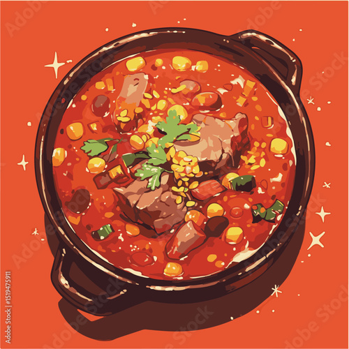 Hearty Chili Stew Recipe A Vibrant and Flavorful Autumn Meal