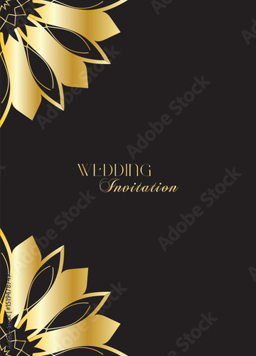 The Gold Mandala Wedding Iinvitation Card 19