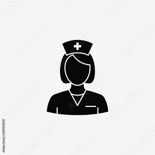 Get professional nurse vector illustrations perfect for clinics, hospitals, and health-themed content.