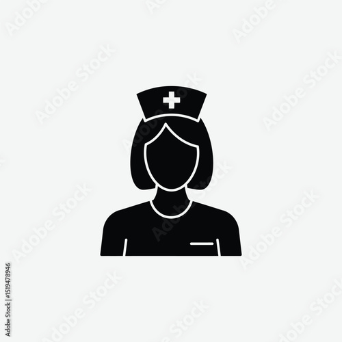Get professional nurse vector illustrations perfect for clinics, hospitals, and health-themed content.