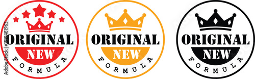 Original new formula New original Formula label