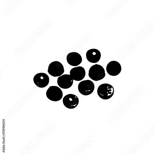 Fresh Green Limes and Halves Icon. A vibrant and refreshing vector icon featuring a collection of whole and halved green limes