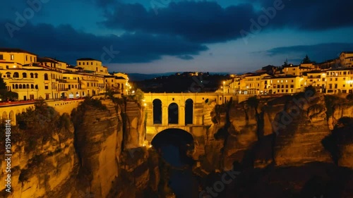 Ronda Bridge, in Spain.