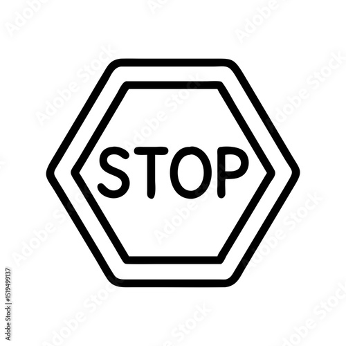 Stop sign displayed prominently on a clear surface, signaling a halt for vehicles in an urban area during daylight hours