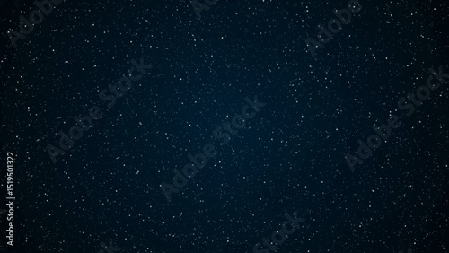 Dark teal blue starry field glowing particles background 4k wallpaper 