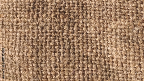 Jute pattern, rough burlap texture. Natural linen threads texture. Sackcloth, empty space.
