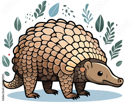 Scaly Anteater Character