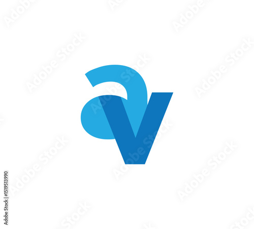 av logo design, av vector, Initial AV Logo Design Vector , av letter logo, minimal style av logo