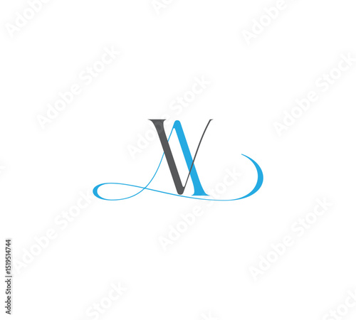 av luxury logo design, av logo, av initials logo, av minimal style logo design, av  letters logo