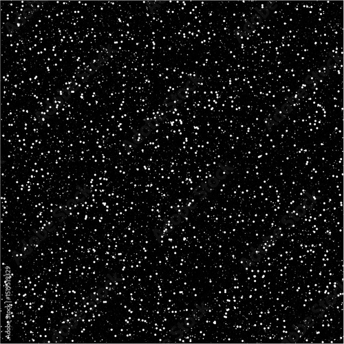 snow flakes on black background