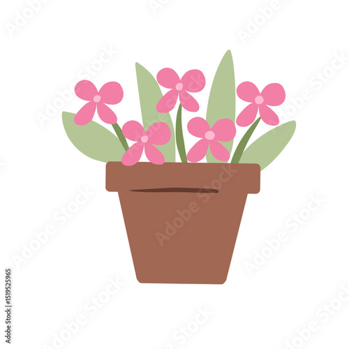 Cute potted plant