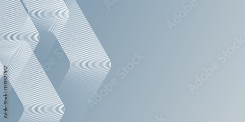 abstract hexagonal on silver background. EPS 10