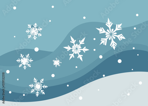 snow illustration