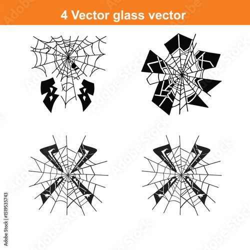 Vector broken glass background,Vector broken glass background,