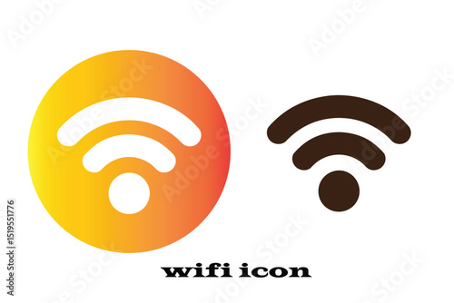 symbol for wi fi, wifi icons with different styles for web design and applications