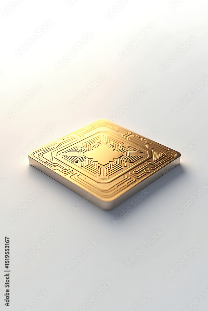 Fototapeta premium gold credit card