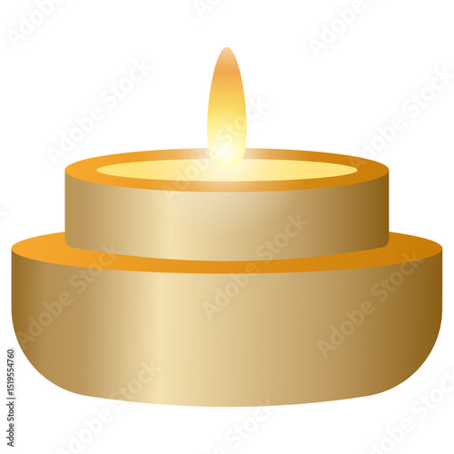 Diwali Lamps Element Set 