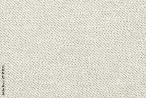 Beige cotton twill fabric pattern close up as background