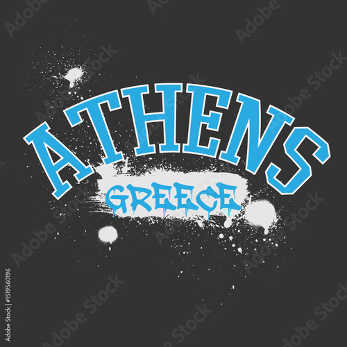 Retro typography university vintage slogan print, 
highlighted grunge texture for graphic t-shirt or sweatshirt hoodie - Vector