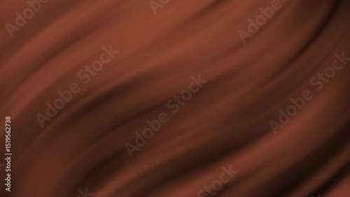 Soft, flowing brown abstract background with smooth, wavy lines creating a sense of movement and warmth, abstract texture gradient motion background animation.
