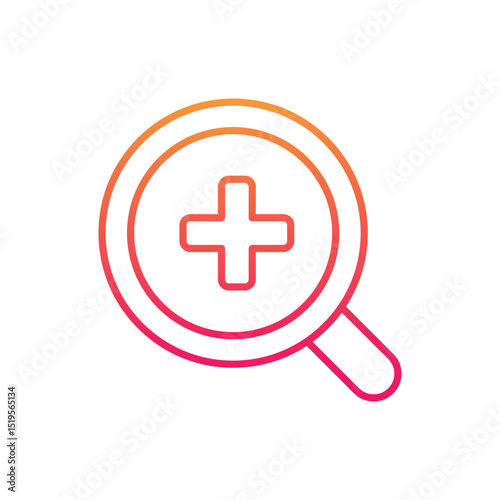 Zoom In Vector icon