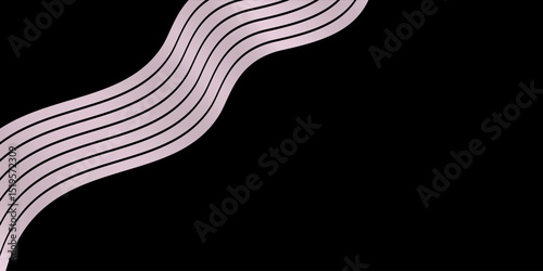 Black background with curved lines like a net, black color background with abstract shape, smooth line background