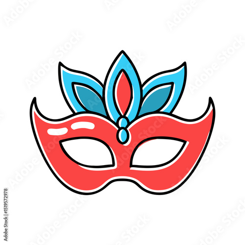 Masquerade mask for party, festival, or costume.