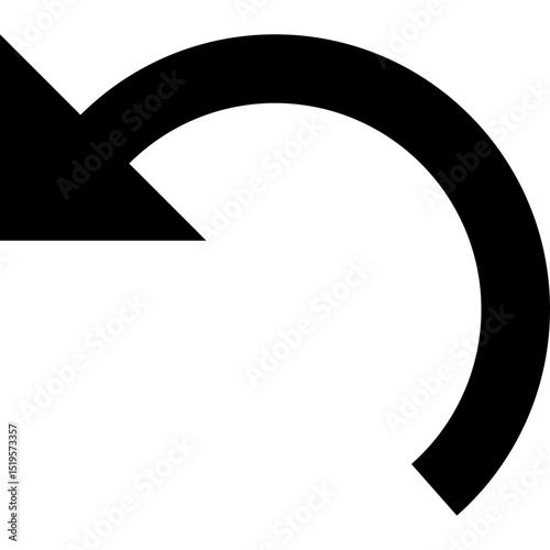 Redo Icon Vector - Forward Repeat Restore Symbol